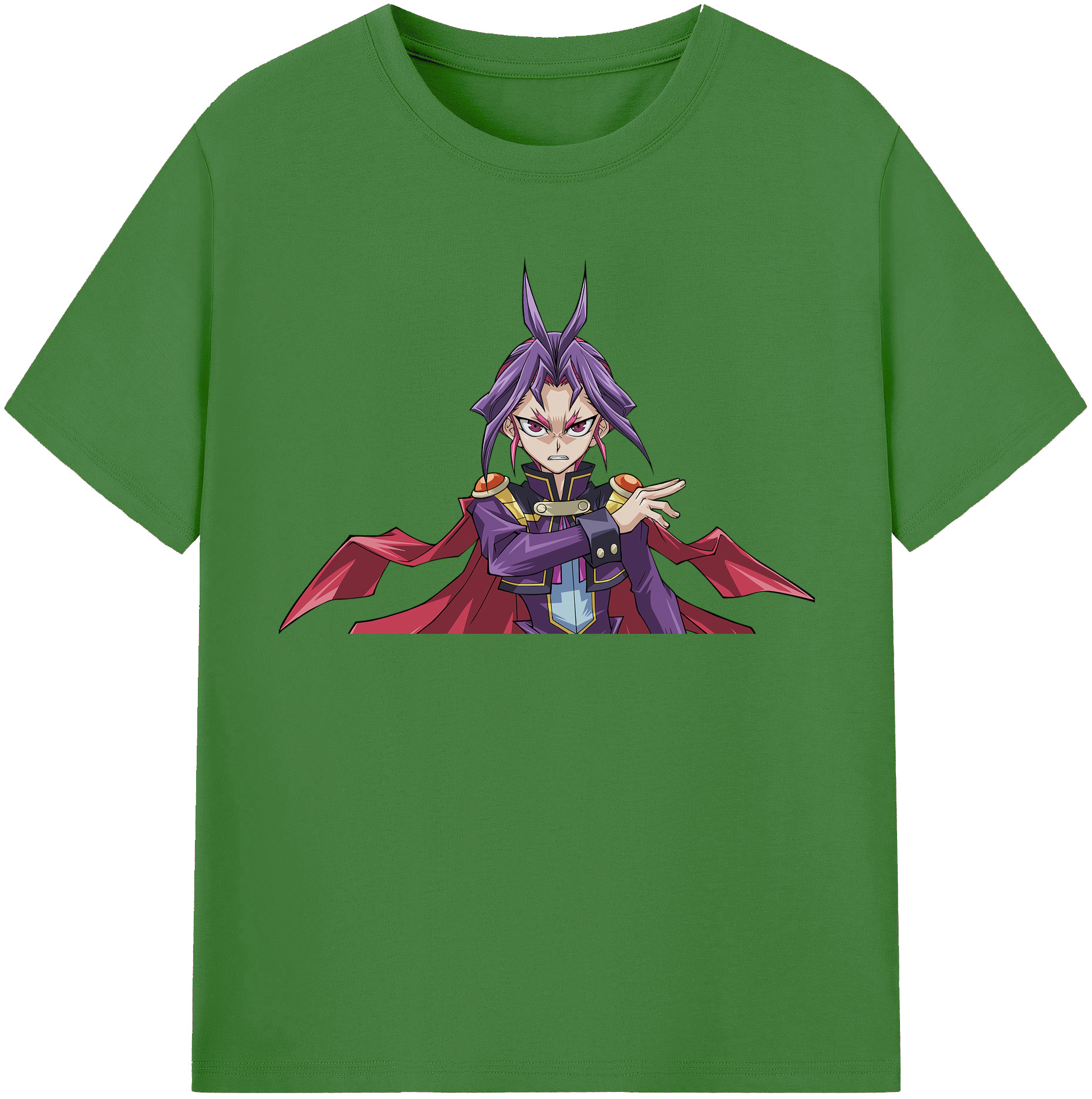 （画像用） 遊☆戯☆王 Yu-Gi-Oh! レディースカジュアルプリントTシャツ（綿100％）
